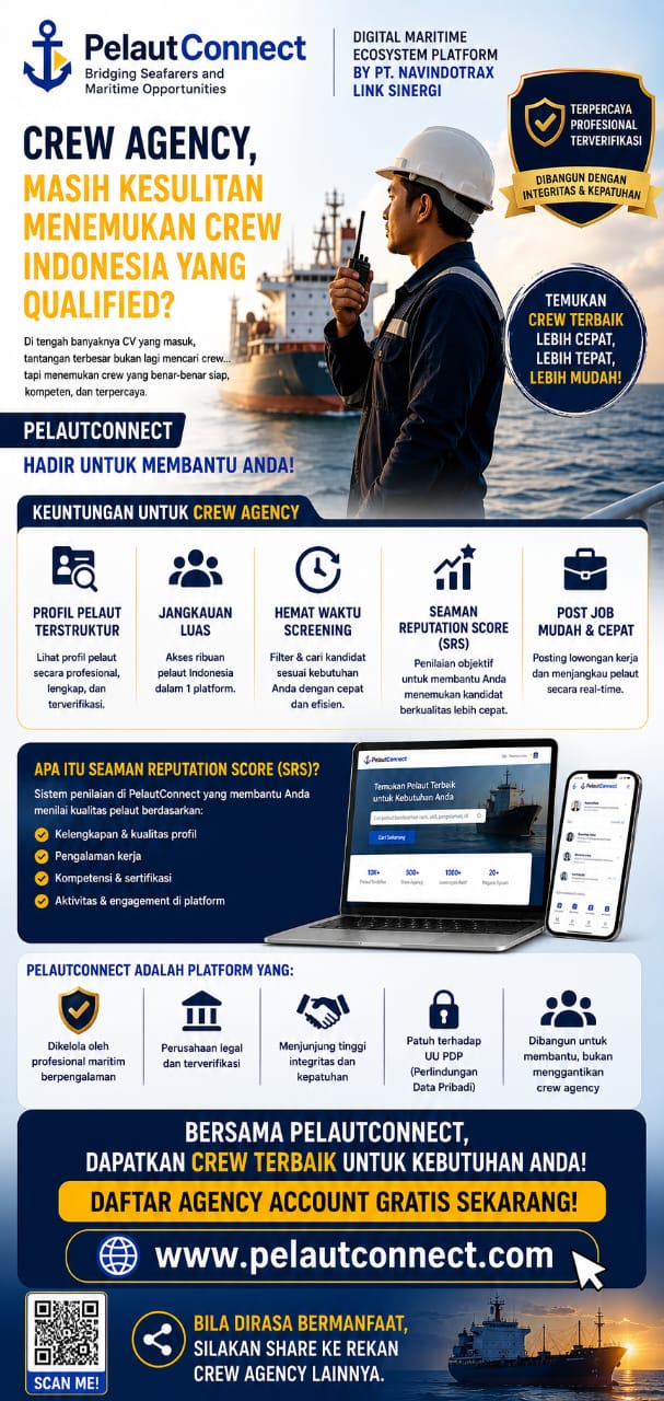 Crew Agency, Masih Kesulitan Menemukan Crew Indonesia yang Qualified?
