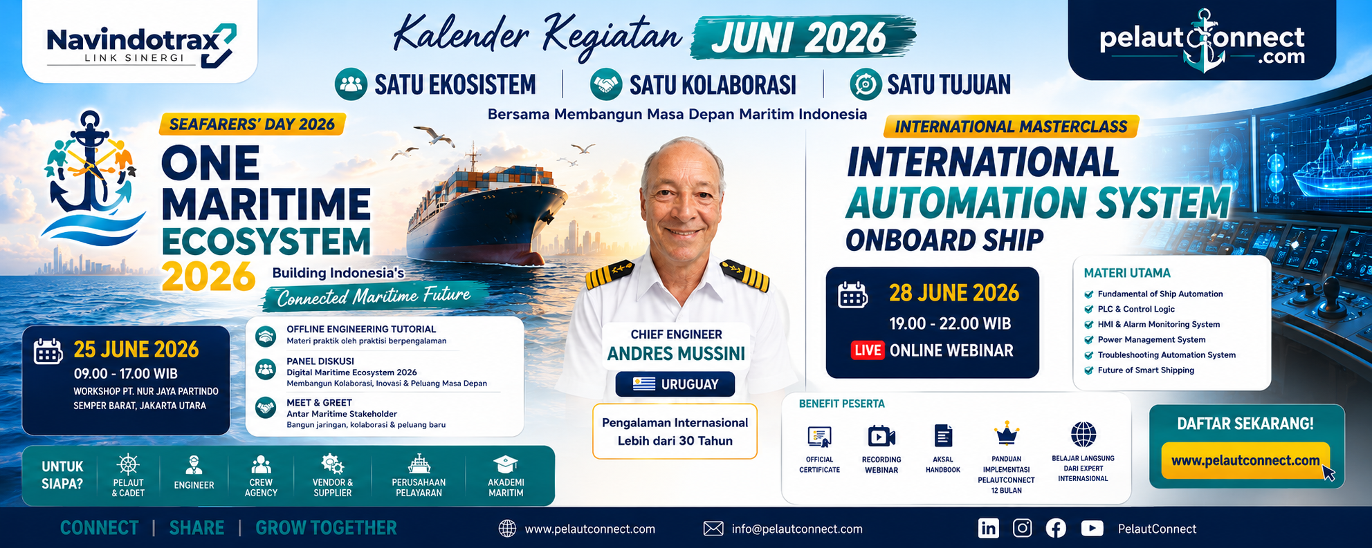 Kalender Kegiatan PelautConnect – Juni 2026