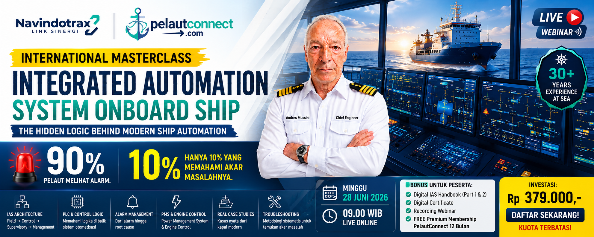 90% Pelaut Melihat Alarm. Hanya 10% yang Memahami Akar Masalahnya