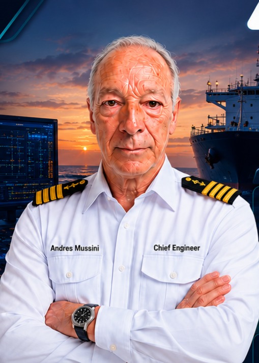 Chief Engineer Andres Mussini